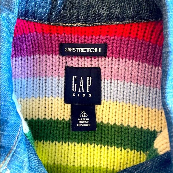 Gap Kids Denim Jacket, Kids XL (12) - Picture 5 of 6